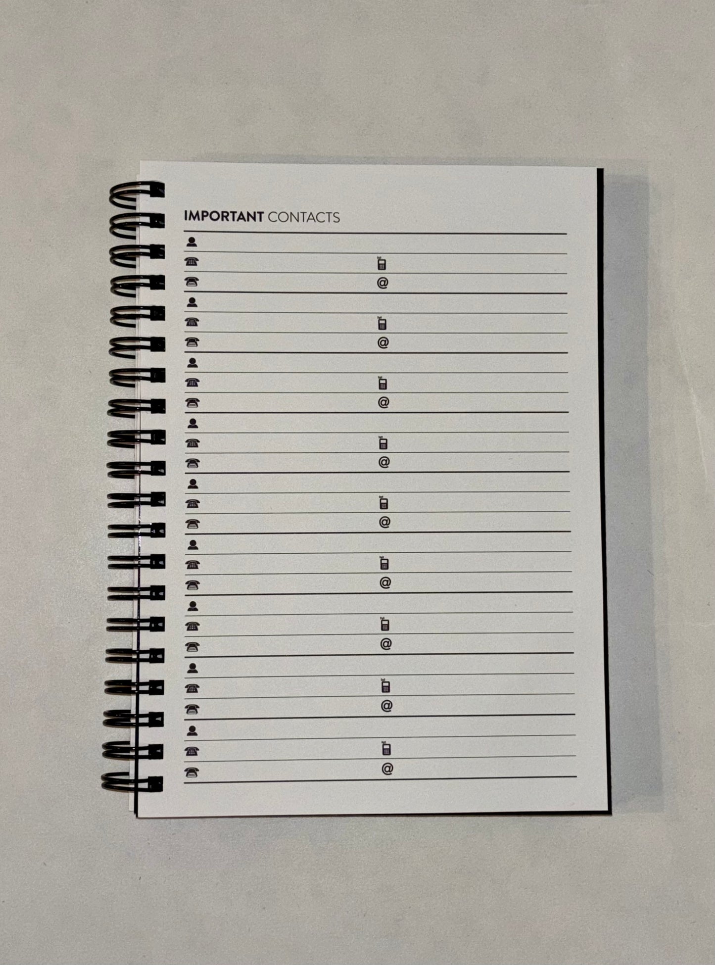 5" x 7" Notebook - Proverbs (English)
