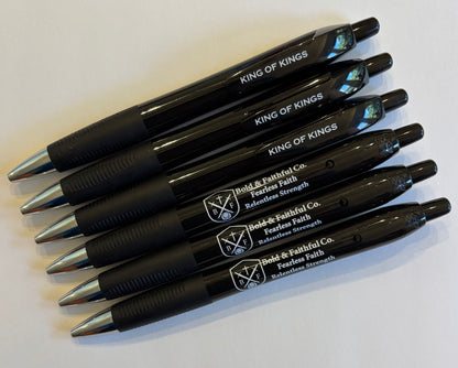 King of Kings Pens (Black ink - Bic Intensity Gel)